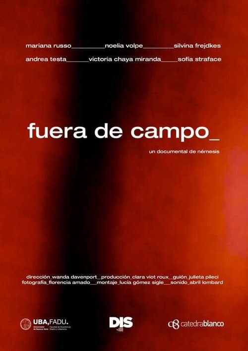 fuera de campoのポスター