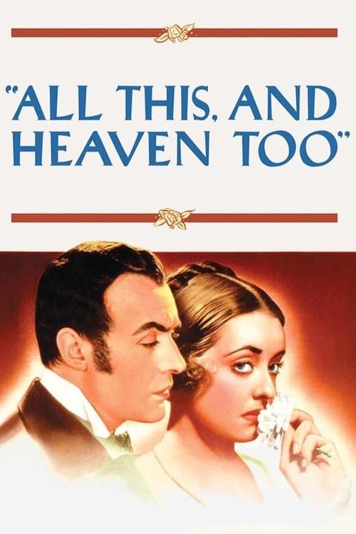 All This, and Heaven Tooのポスター