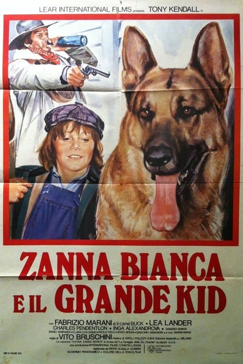 Zanna Bianca e il grande Kidのポスター
