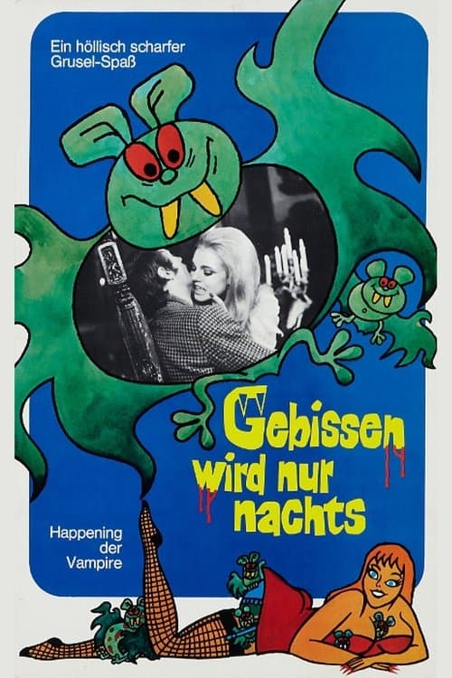 Gebissen wird nur nachtsのポスター