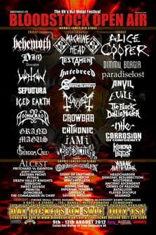 Paradise Lost: Live at Bloodstockのポスター