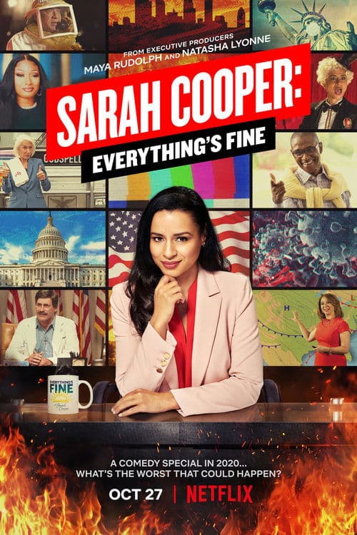Sarah Cooper: Everything's Fineのポスター