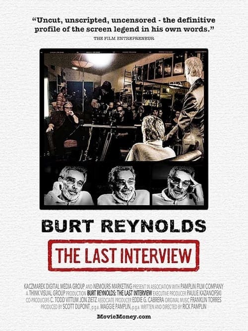 Burt Reynolds: The Last Interviewのポスター