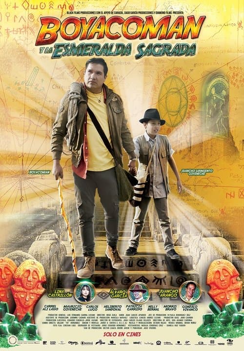 Boyacoman y la esmeralda sagradaのポスター