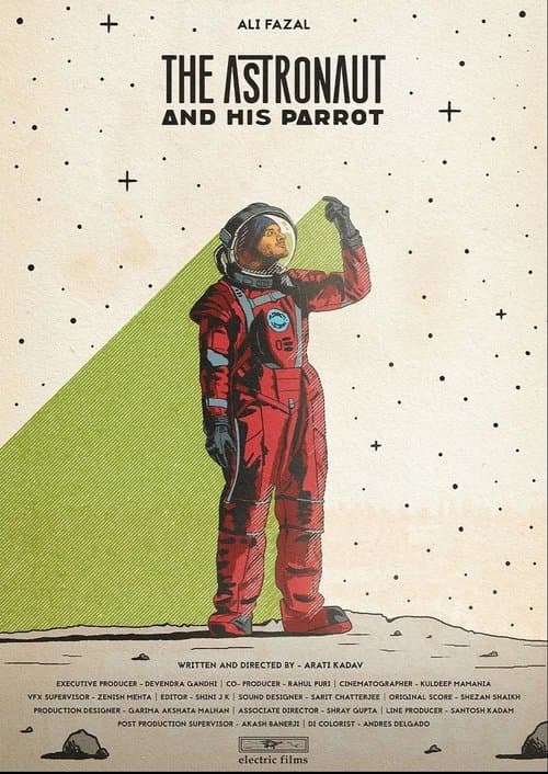The Astronaut And His Parrotのポスター