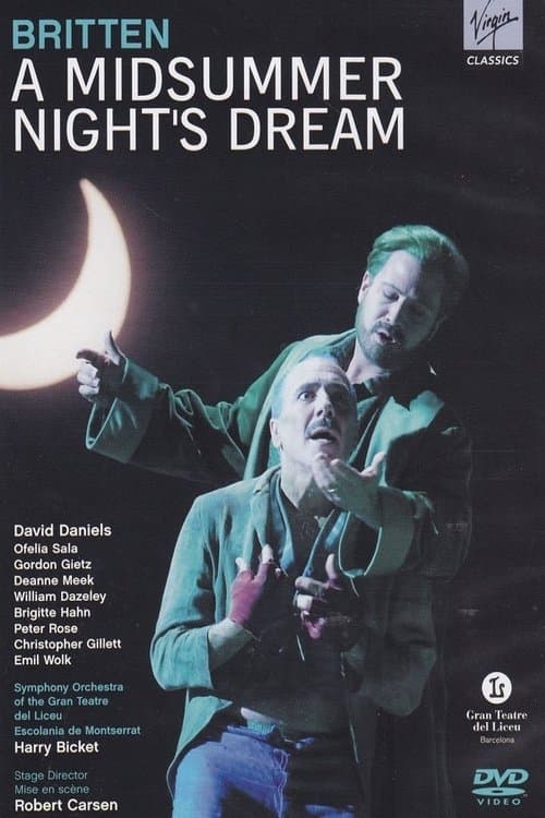 Benjamin Britten - A Midsummer Night's Dreamのポスター