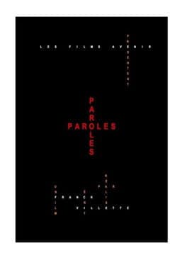 Paroles, parolesのポスター