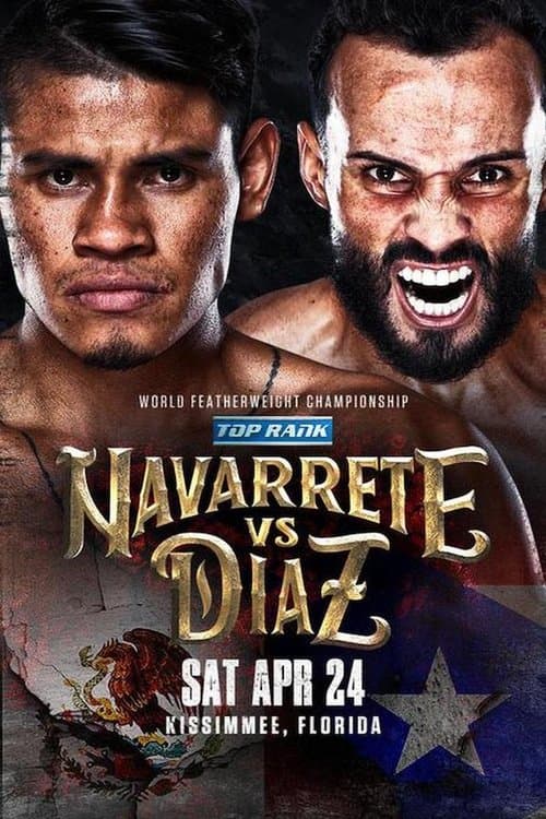 Emanuel Navarrete vs. Christopher Diazのポスター