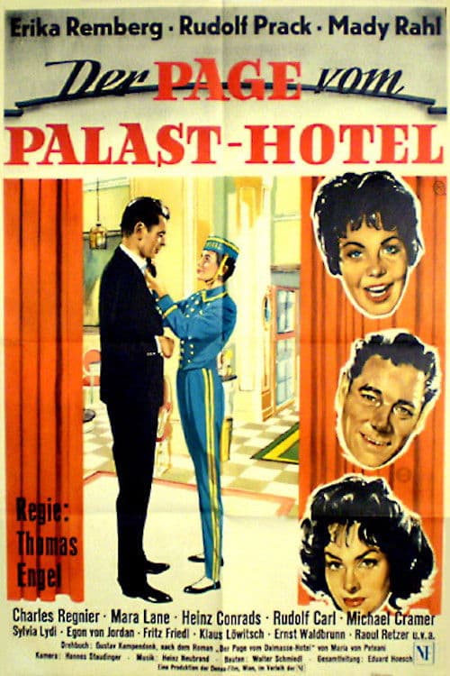 Der Page vom Palast-Hotelのポスター