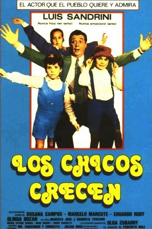 Los chicos crecenのポスター