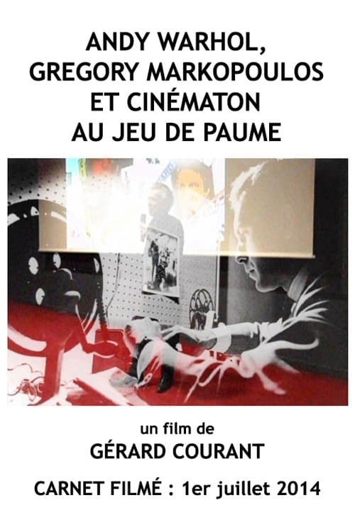 Andy Warhol, Gregory Markopoulos et Cinématon au Jeu de paumeのポスター