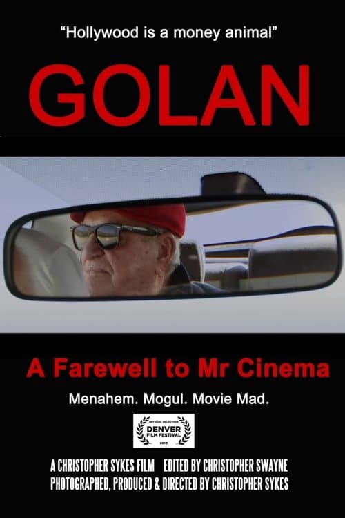 Golan: A Farewell to Mr Cinemaのポスター