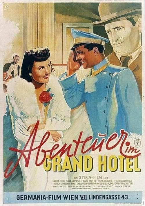Abenteuer im Grandhotelのポスター