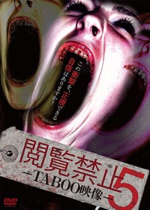 閲覧禁止5 － TABOO映像 －のポスター