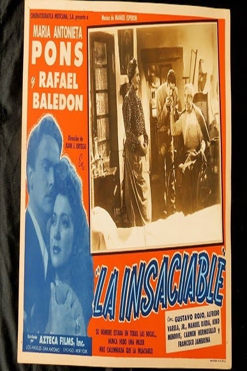 La insaciableのポスター