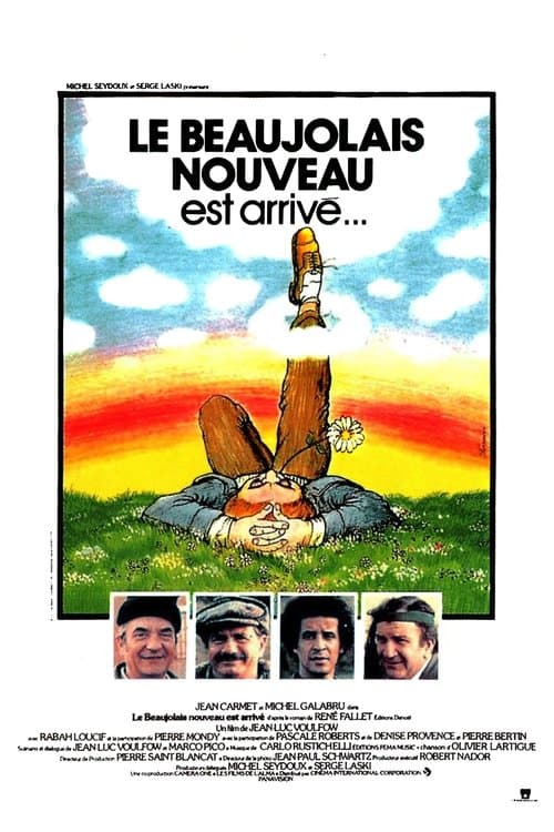 Le beaujolais nouveau est arrivé...のポスター