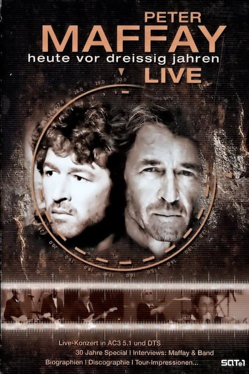 Peter Maffay: Heute vor dreissig Jahrenのポスター