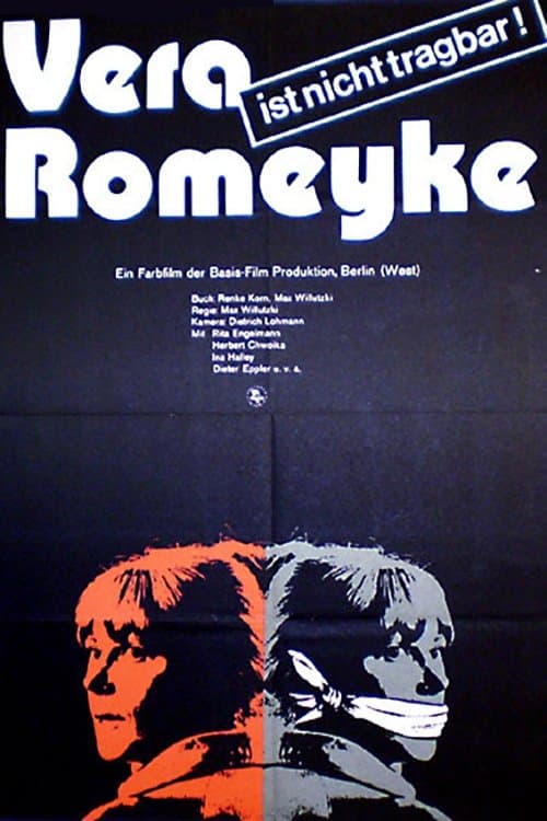 Vera Romeyke ist nicht tragbarのポスター