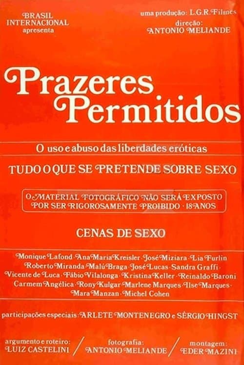 Prazeres Permitidosのポスター