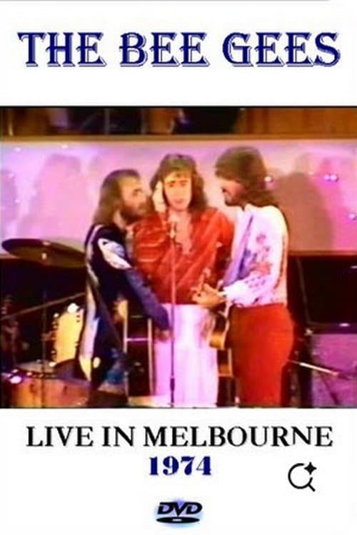 Bee Gees - Live au Festival Hall de Melbourneのポスター