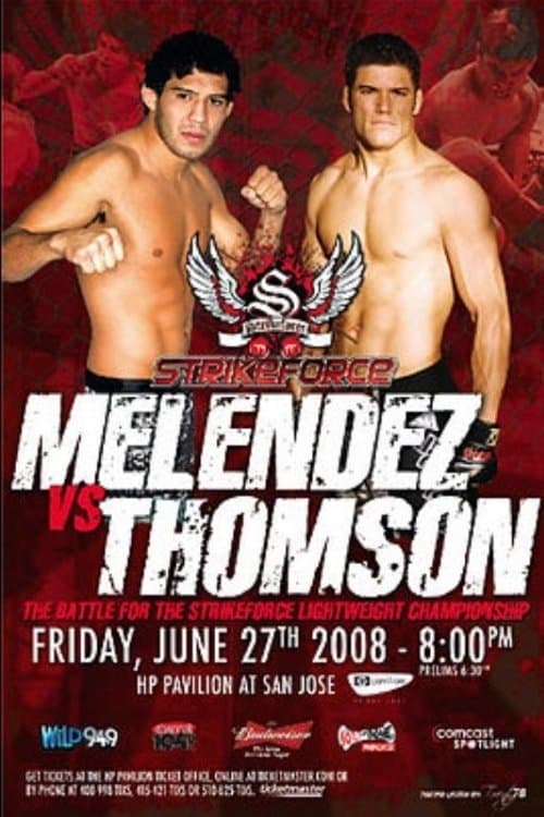 Strikeforce: Melendez vs. Thomsonのポスター