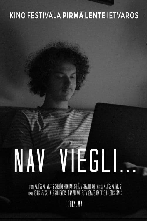 Nav viegli...のポスター