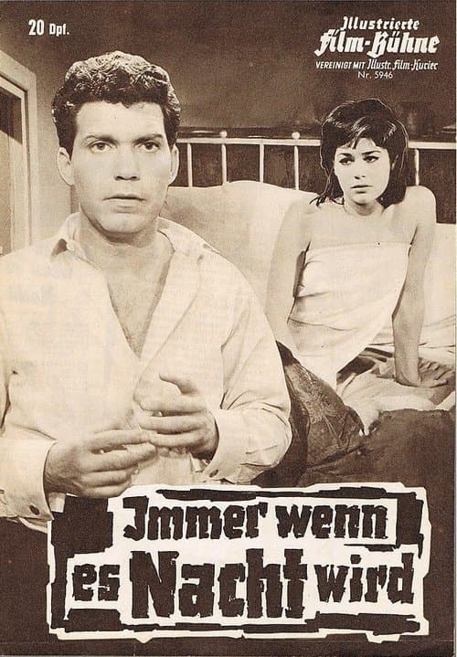 Immer wenn es Nacht wirdのポスター