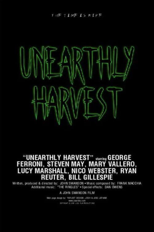 Unearthly Harvestのポスター