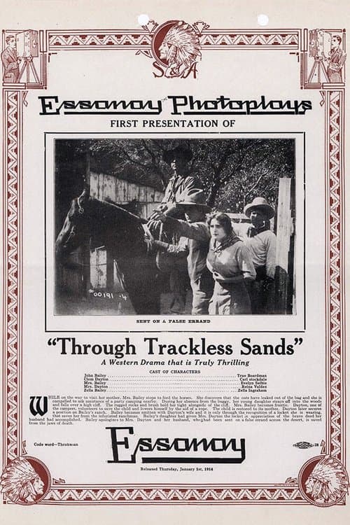 Through Trackless Sandsのポスター