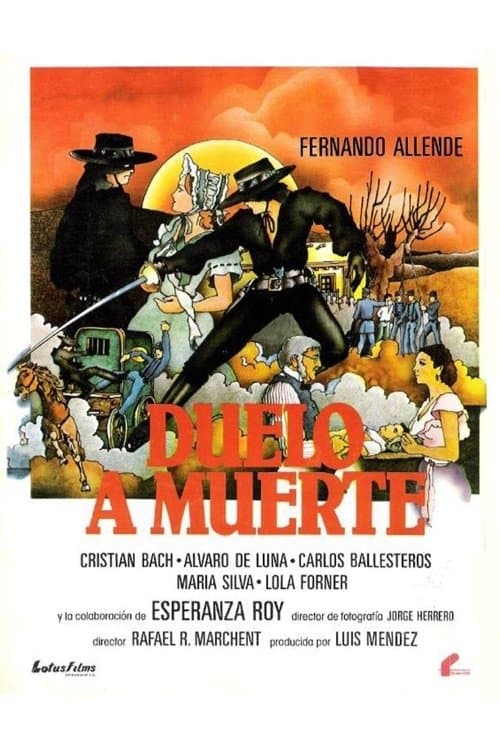 Duelo a muerteのポスター