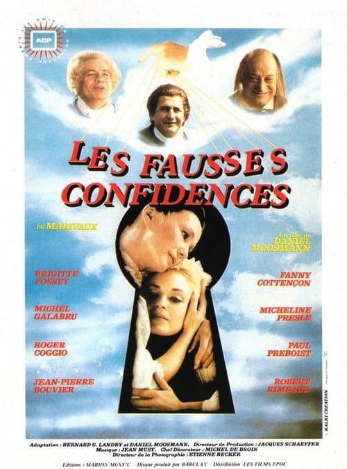 Les Fausses Confidencesのポスター