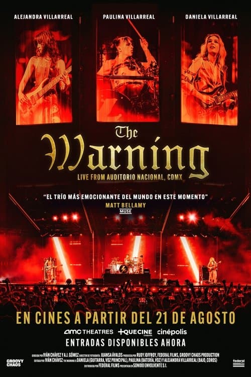 The Warning Live From Auditorio Nacional, CDMXのポスター