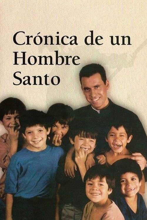 Crónica de un hombre santoのポスター