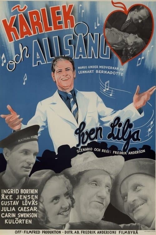 Kärlek och allsångのポスター