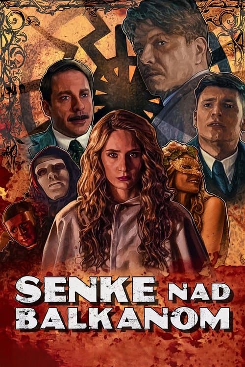 Senke nad Balkanomのポスター