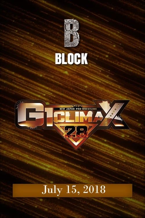 NJPW G1 Climax 28: Day 2のポスター