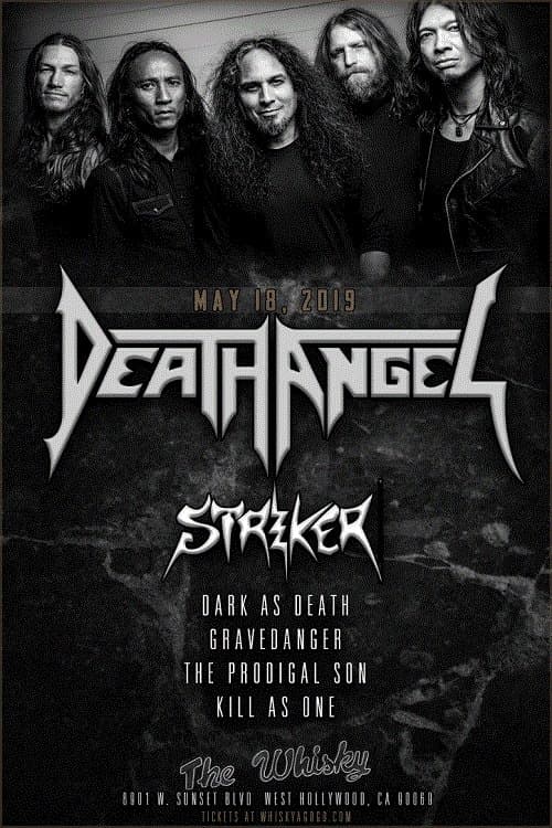 Death Angel: Live at Whisky A Go Goのポスター