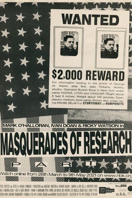 Masquerades of Research: Part Iのポスター