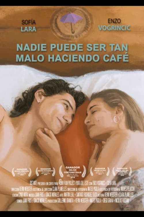 Nadie puede ser tan malo haciendo caféのポスター