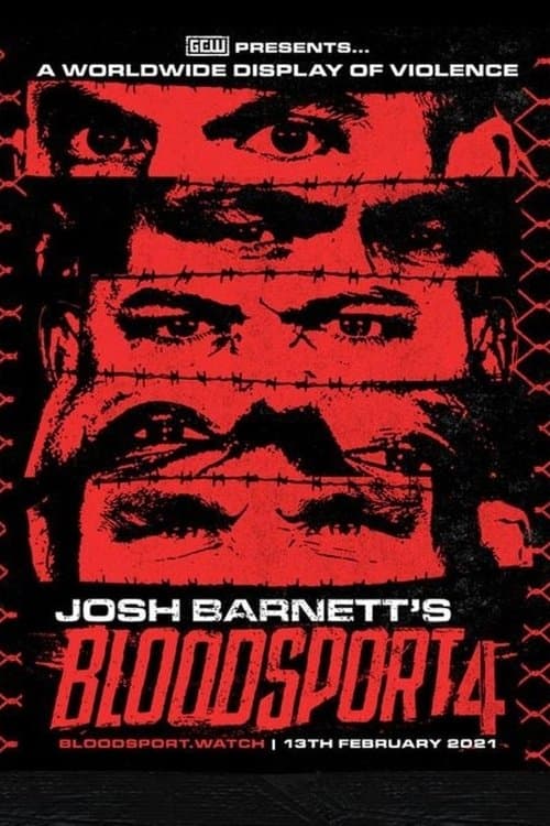 GCW Josh Barnett's Bloodsport 4のポスター