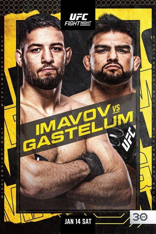 UFC Fight Night 217: Strickland vs. Imavovのポスター