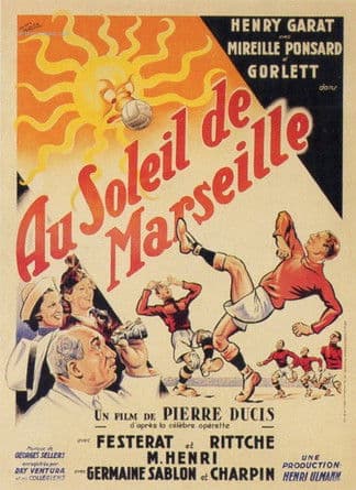 Au soleil de Marseilleのポスター