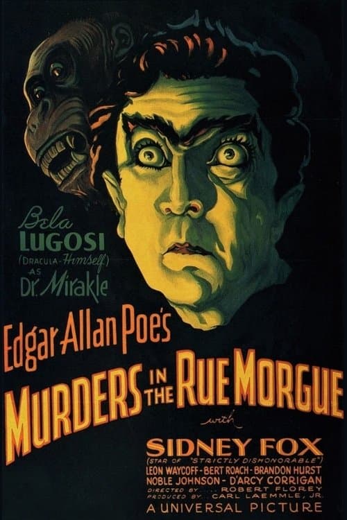 Murders in the Rue Morgueのポスター