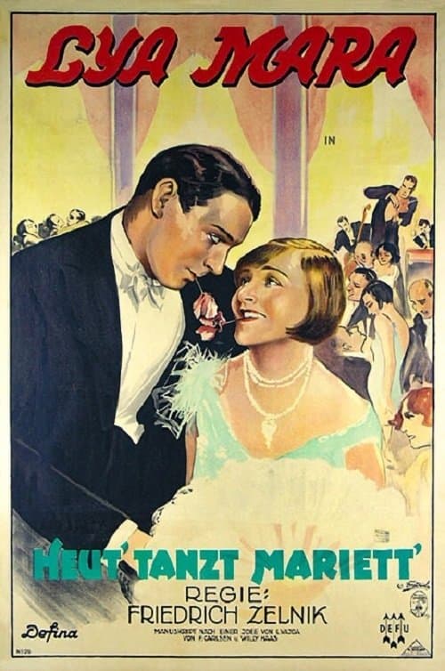 Heut tanzt Mariettのポスター