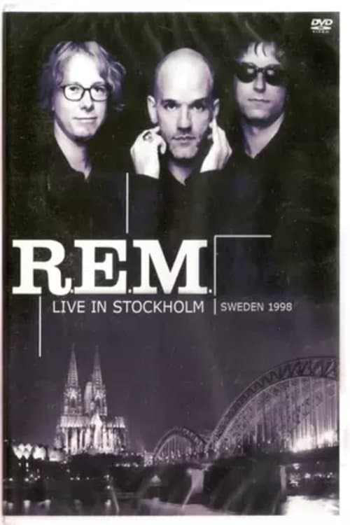 R.E.M. Live in Stockholmのポスター