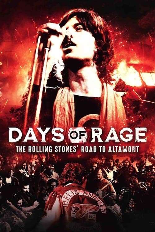 Days of Rage: The Rolling Stones' Road to Altamontのポスター