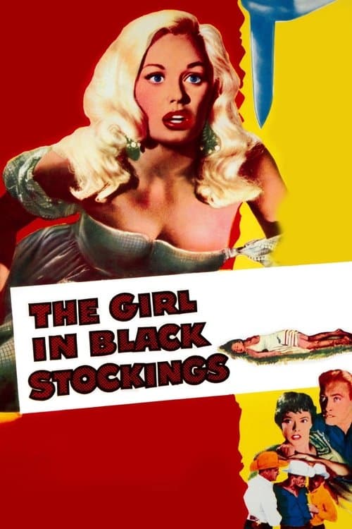 The Girl in Black Stockingsのポスター