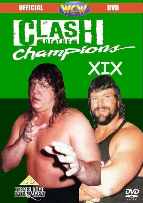 WCW Clash of The Champions XIXのポスター