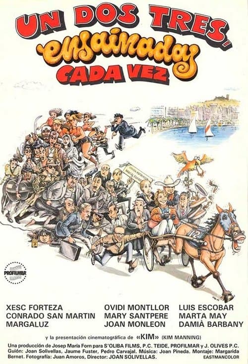 Un, dos, tres... ensaïmades i res mésのポスター