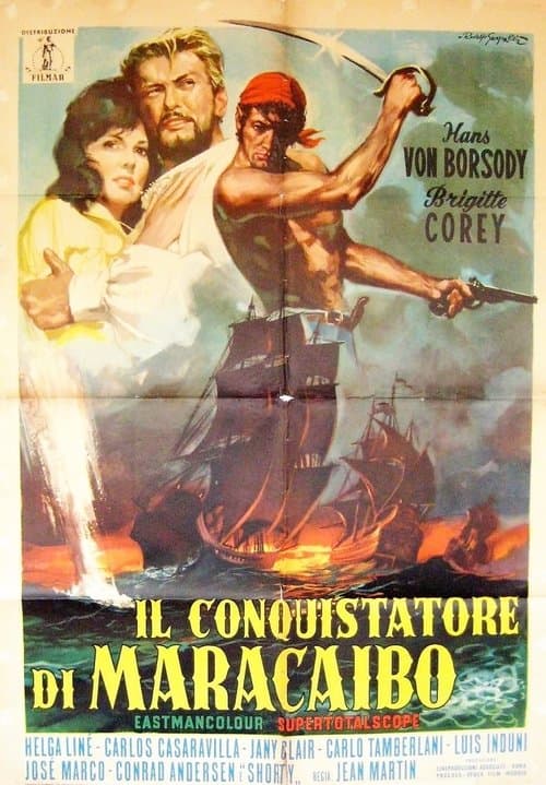 Il conquistatore di Maracaiboのポスター